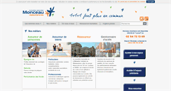 Desktop Screenshot of monceauassurances.com